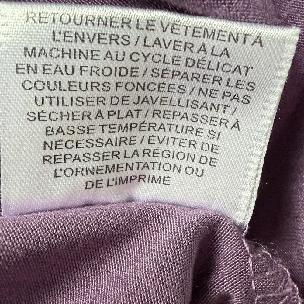 Pashu Purple Embellished Tank Top Size M Boho Stretch Camisole Women’s Fun Y2K - Picture 7 of 8
